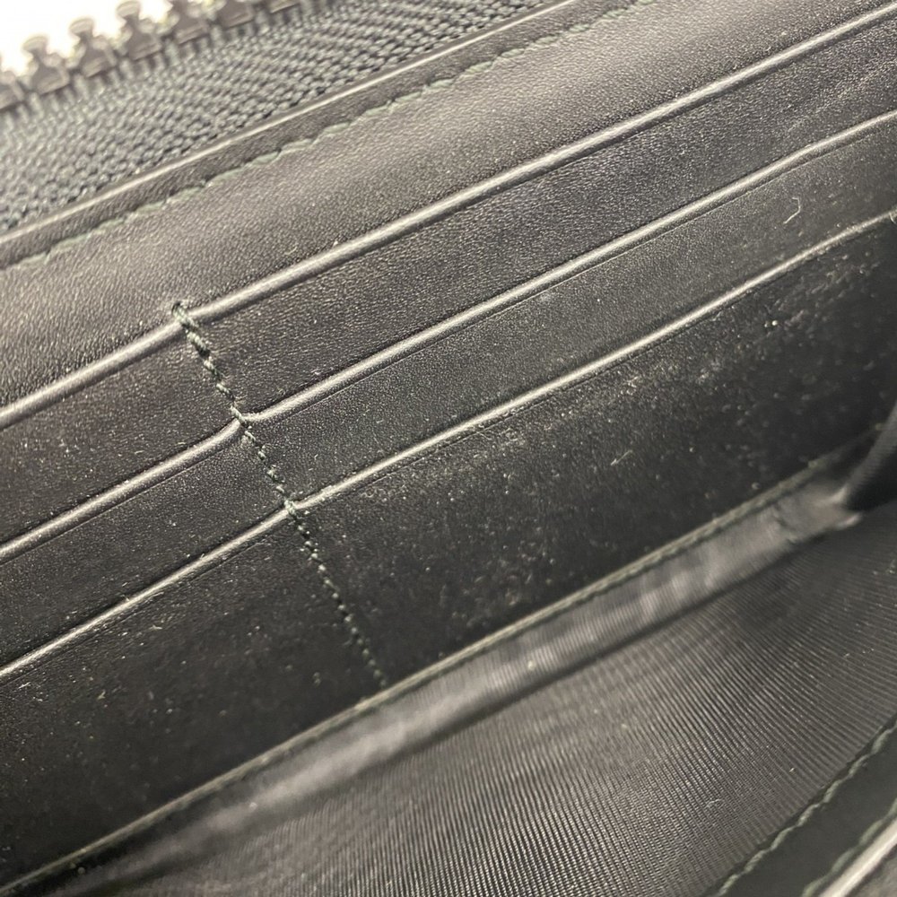 Gucci Floral Print Wallet - Green and Gold - Picture 6 of 10